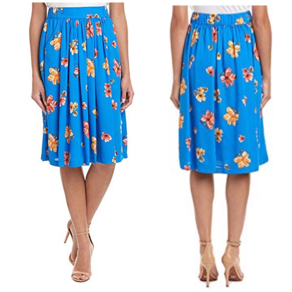 CeCe by Cynthia Steffe Floral Delight Skirt